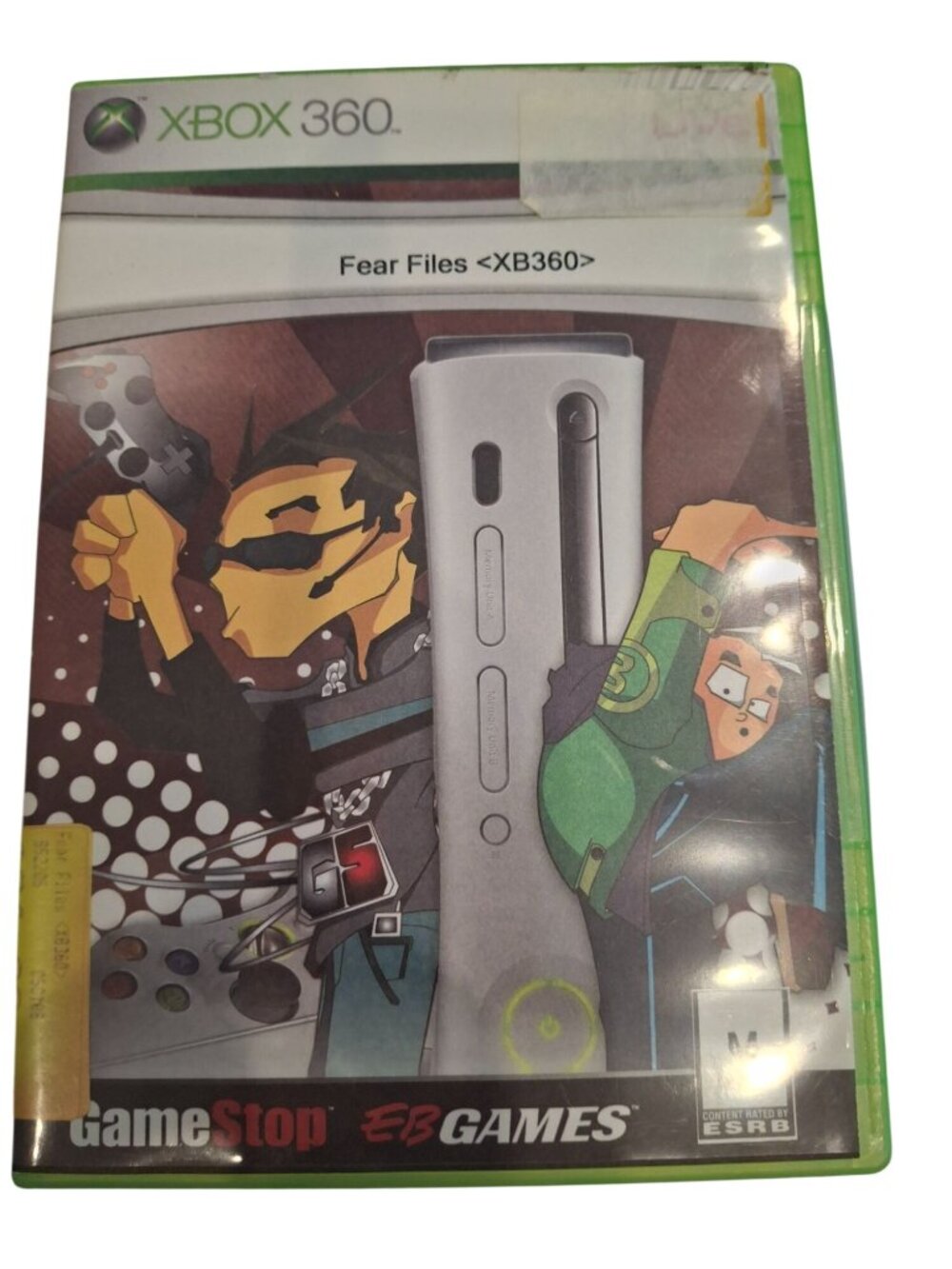 F.E.A.R. Files Xbox 360 2007 Survival Horror FPS Sierra Rare Game Disc Case